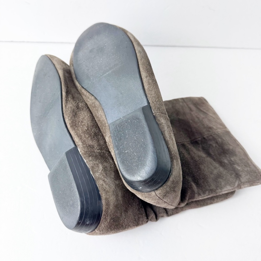 Vintage Newport News Brown Suede Flat Short Boots Women’s Size 8 - Picture 6 of 12